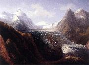 Thomas Ender The Grossglockner with the Pasterze Glacier Spain oil painting artist